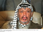 Der Praesident von Palestina Yassir Arafat.