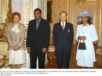 Koenig von Swaziland Mswati III und Grossherzog Jean