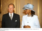 Koenigin von Swaziland und Grossherzog Jean