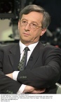 Der luxemburgische Premierminister Jean Claude Juncker waehrend der RTL Sendung Impakt
