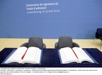 Unterzeichnung EU Beitritt Verhandlungen Rumaenien Bulgarien