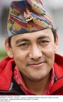Nepalesischer Radfahrer Pushkar Shah