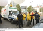 Greenpeace Eu Umweltminister - Genpflanzen demo ballon genmais umwelt nahrung europa justiz